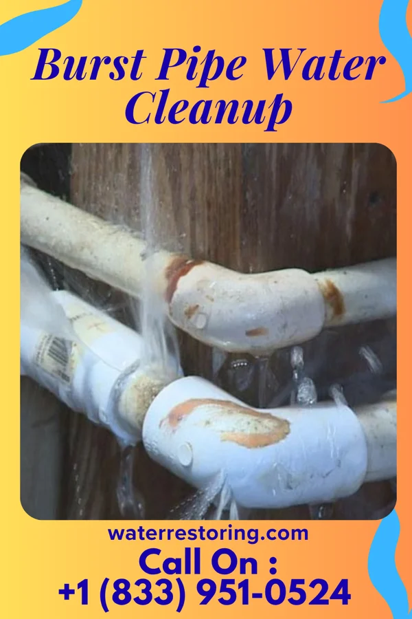 Burst Pipe Water Cleanup in Middletown, OH